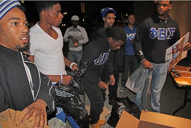 UAPB fraternity holds Sleep Out for Homeless event
