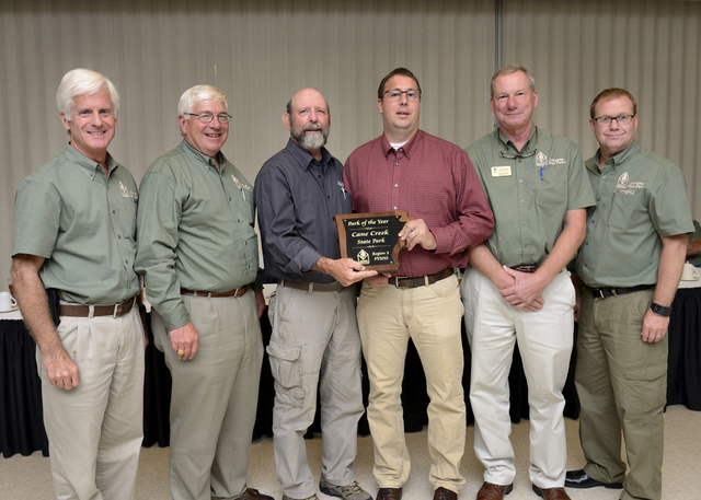 Cane Creek receives Park of the Year Award