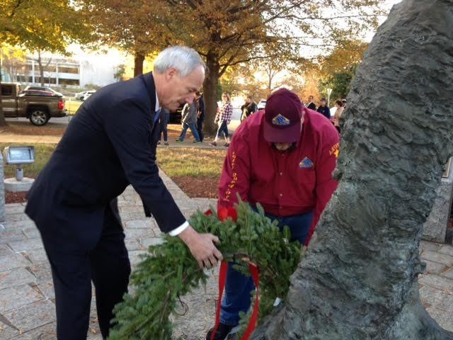 Governor honors fallen veterans on Pearl Harbor Day