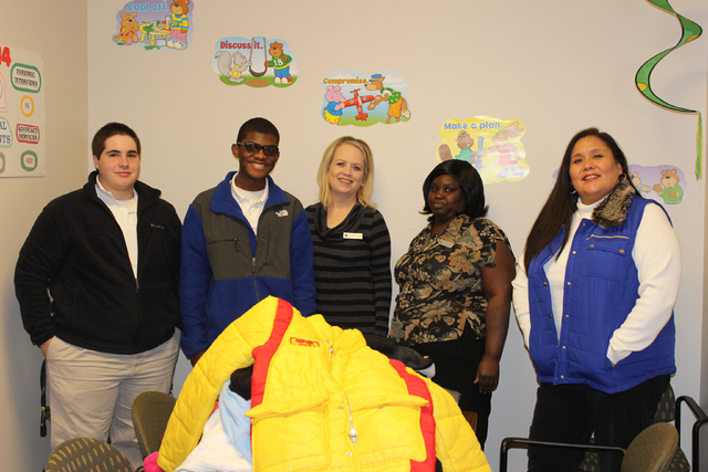 WCHS EAST students collect coats