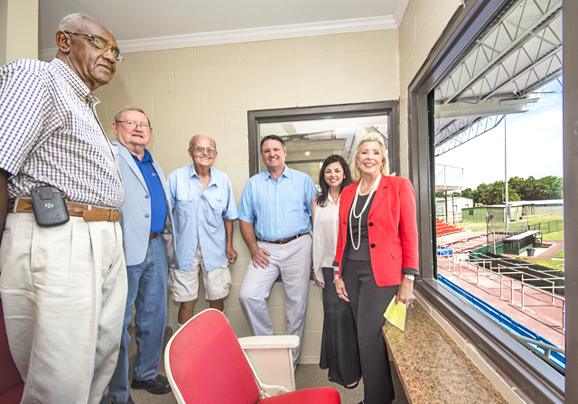 New Taylor Field VIP box dedicated at ceremony