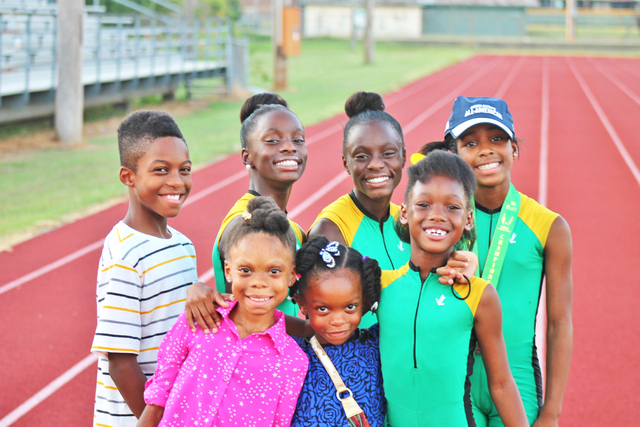 Striders compete in Junior Olympics