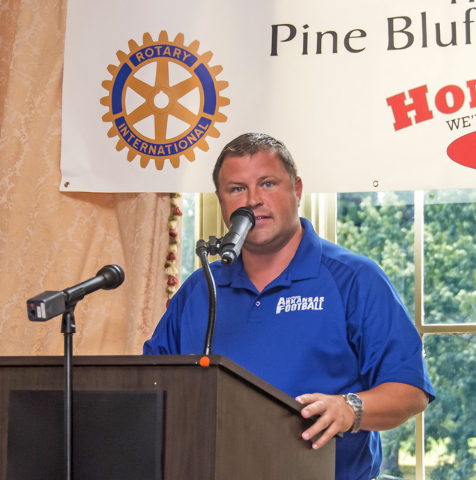 West Pine Bluff Rotary Club hosts Hooten’s, coaches