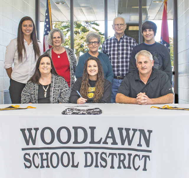 Woodlawn’s Stewart signs with UAPB softball