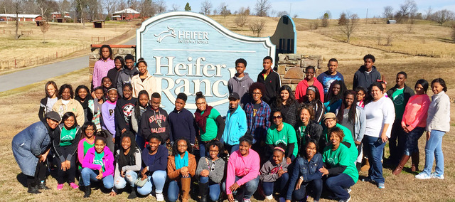 Ivy Center students take field studies trip