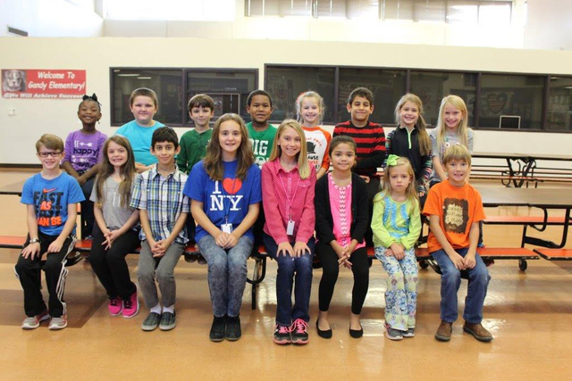Gandy honors October students