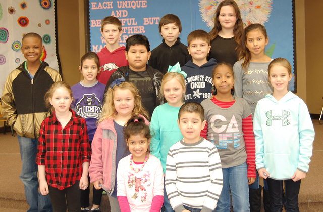 Taylor Elementary names December honorees