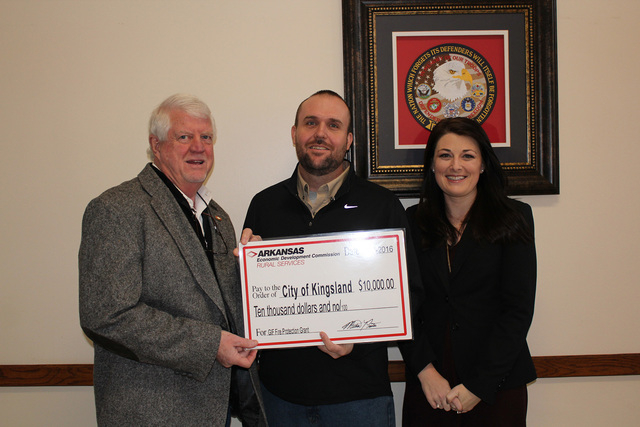 Kingsland obtains improvement grant
