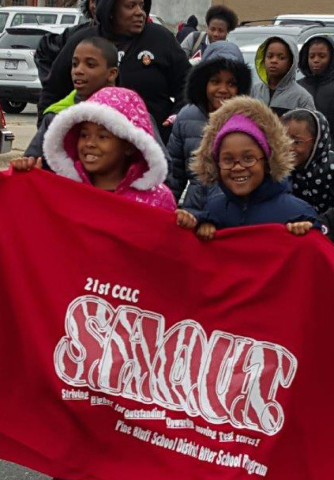 Southwood marchers