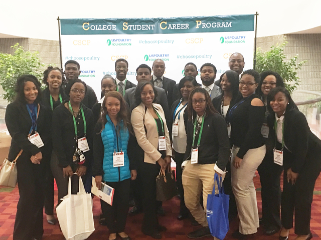 UAPB students find jobs, internships at event