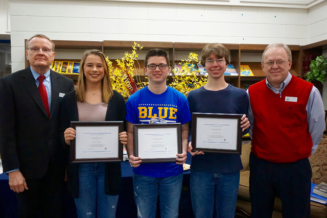 Sheridan honors 3 National Merit Finalists