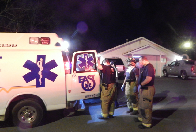 Man receives minor injuries in fire on North Bryant Street