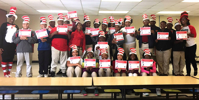 Belair Reads Across America