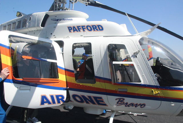 Pafford Air Ambulance welcomed to Pine Bluff