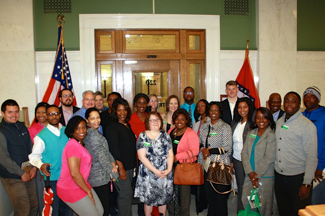 Leadership Pine Bluff tour