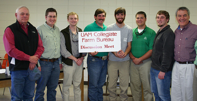 UAM student places first at Farm Bureau meet