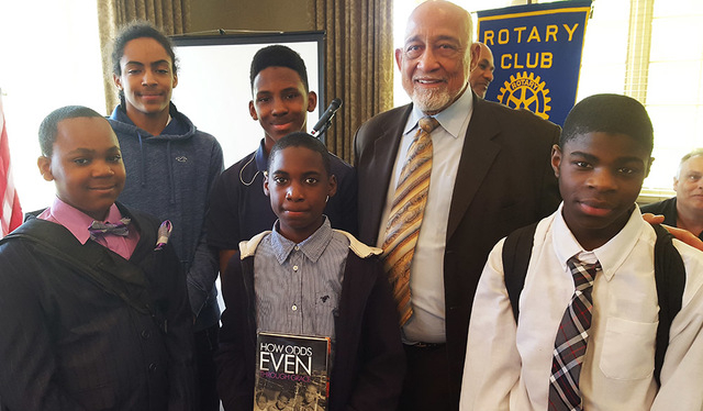 Robey students attend Rotary