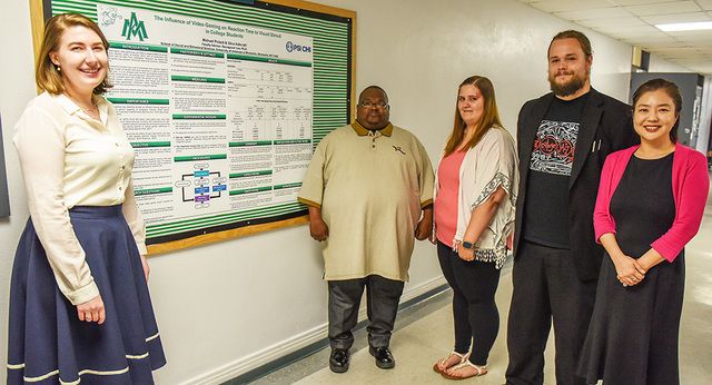 UAM psychology students present research