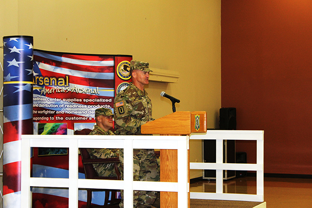 Horne welcomed as 37th Commander at Pine Bluff Arsenal