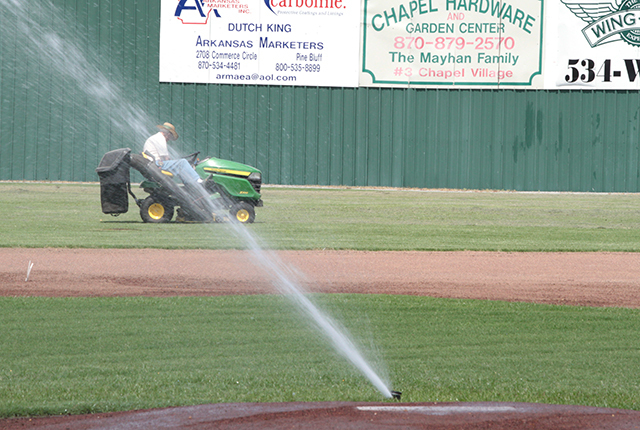 PLAY BALL! Taylor Field preps for Babe Ruth tournament