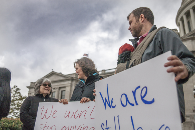 Grassroots group small, but determined, says they aren’t going away