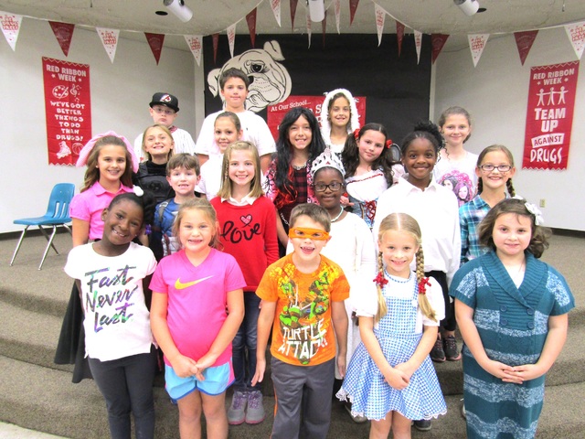 Moody October students of the month