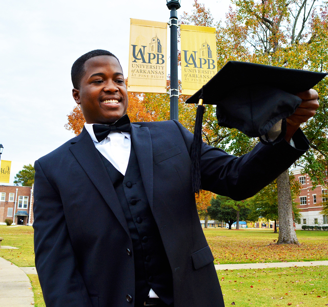 Graduating UAPB student reinvents himself