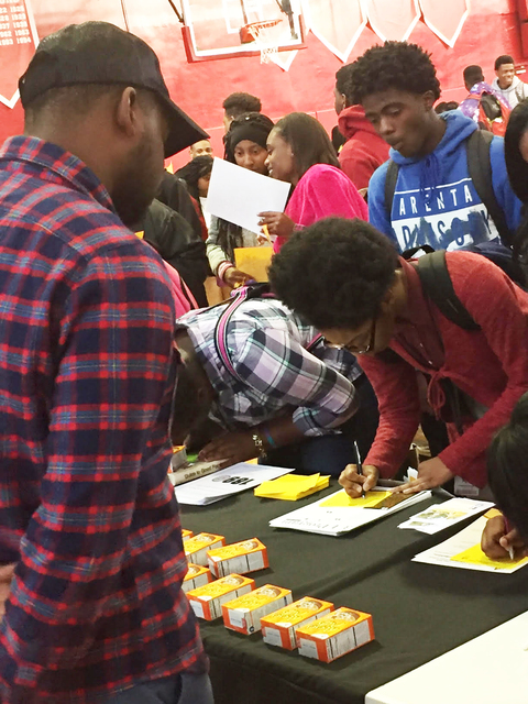 PBHS career coaches host UAPB day
