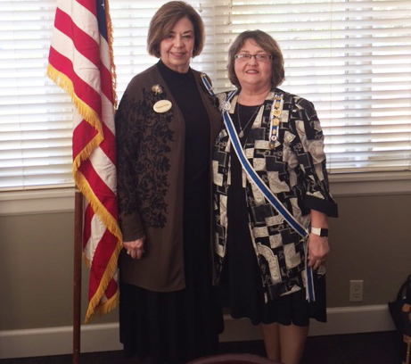 McAlmont Chapter DAR honors state regent