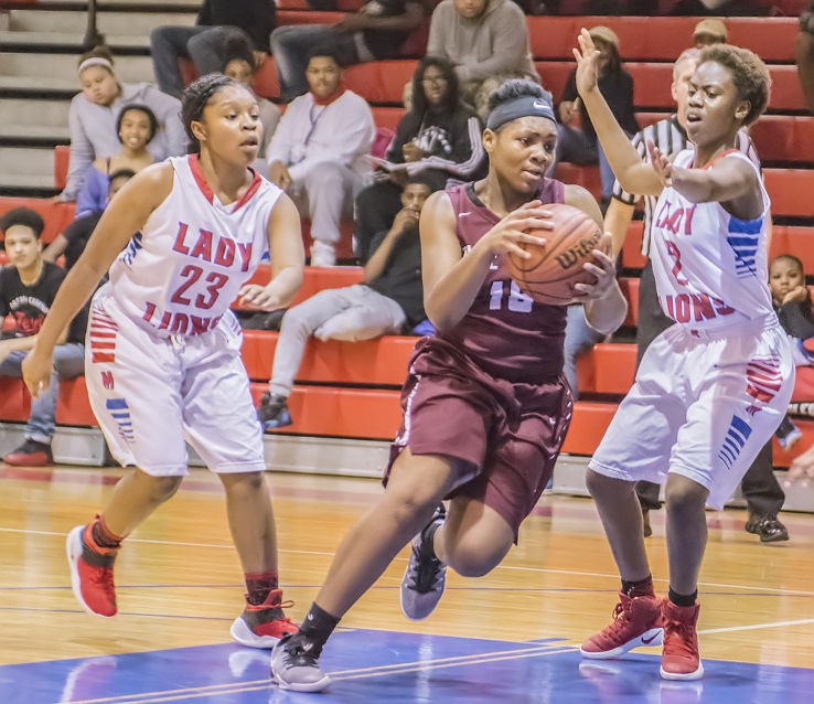 Fillies start slow but finish fast, defeating McClellan 48-26