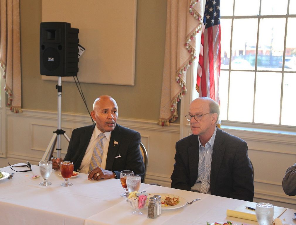 Wilkins discusses role as county judge at Rotary