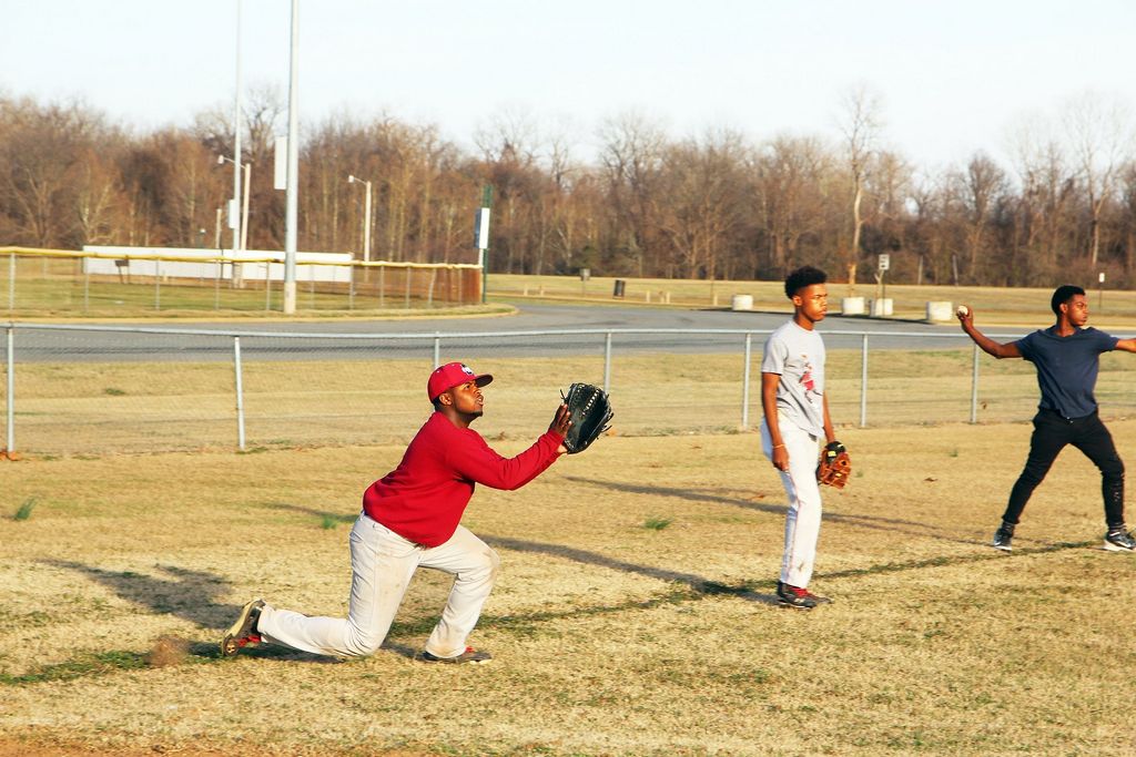 PLAYING BALL: Dollarway baseball team preps for season