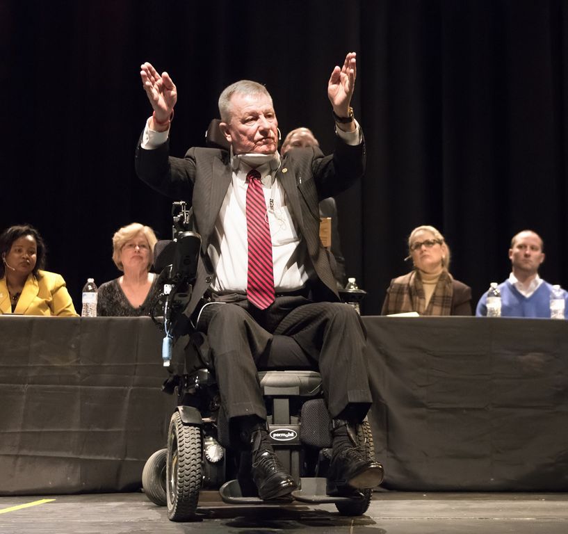 Go Forward PB meeting answers questions, hears criticism