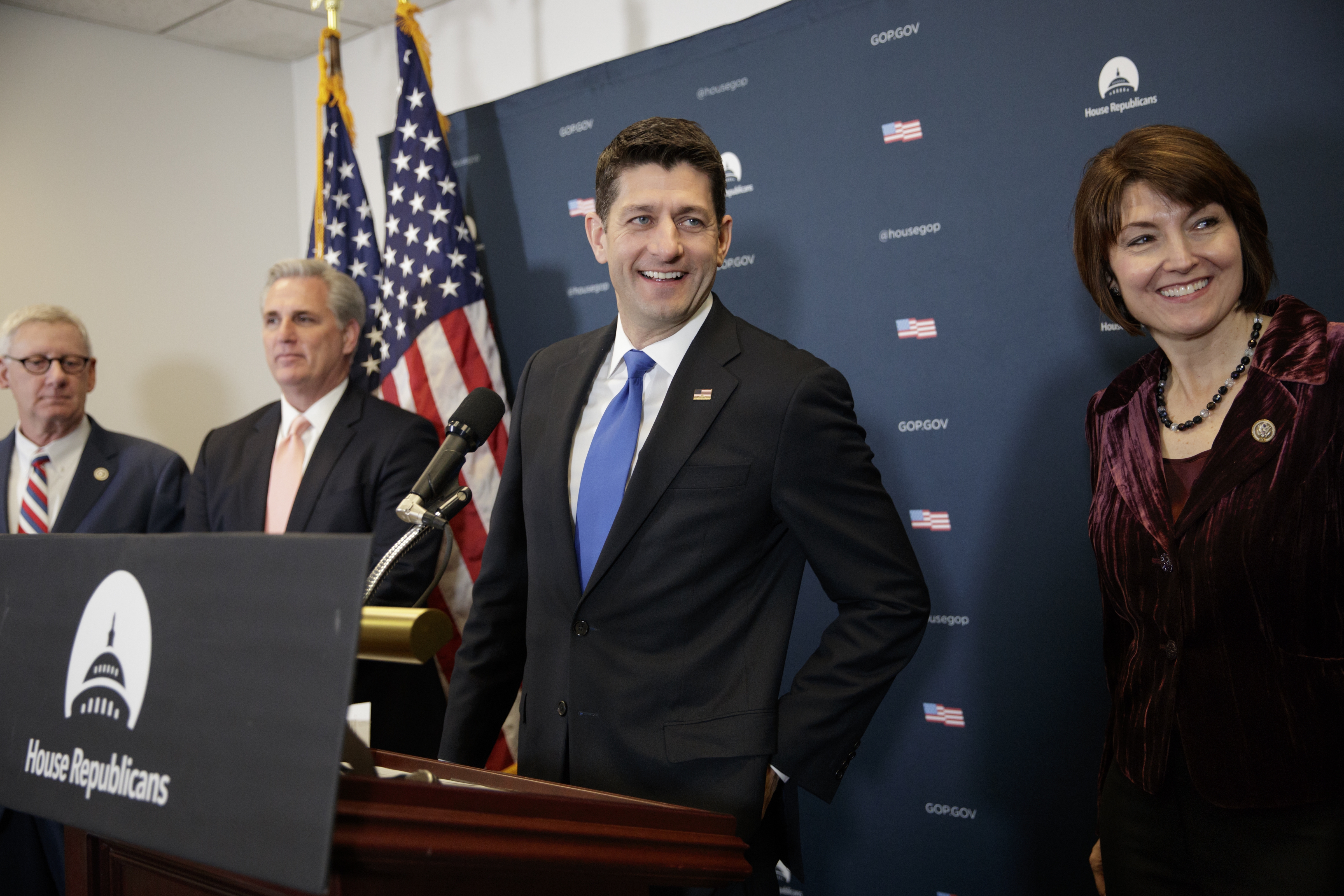 Conservatives rebel on health care, and GOP looks to Trump