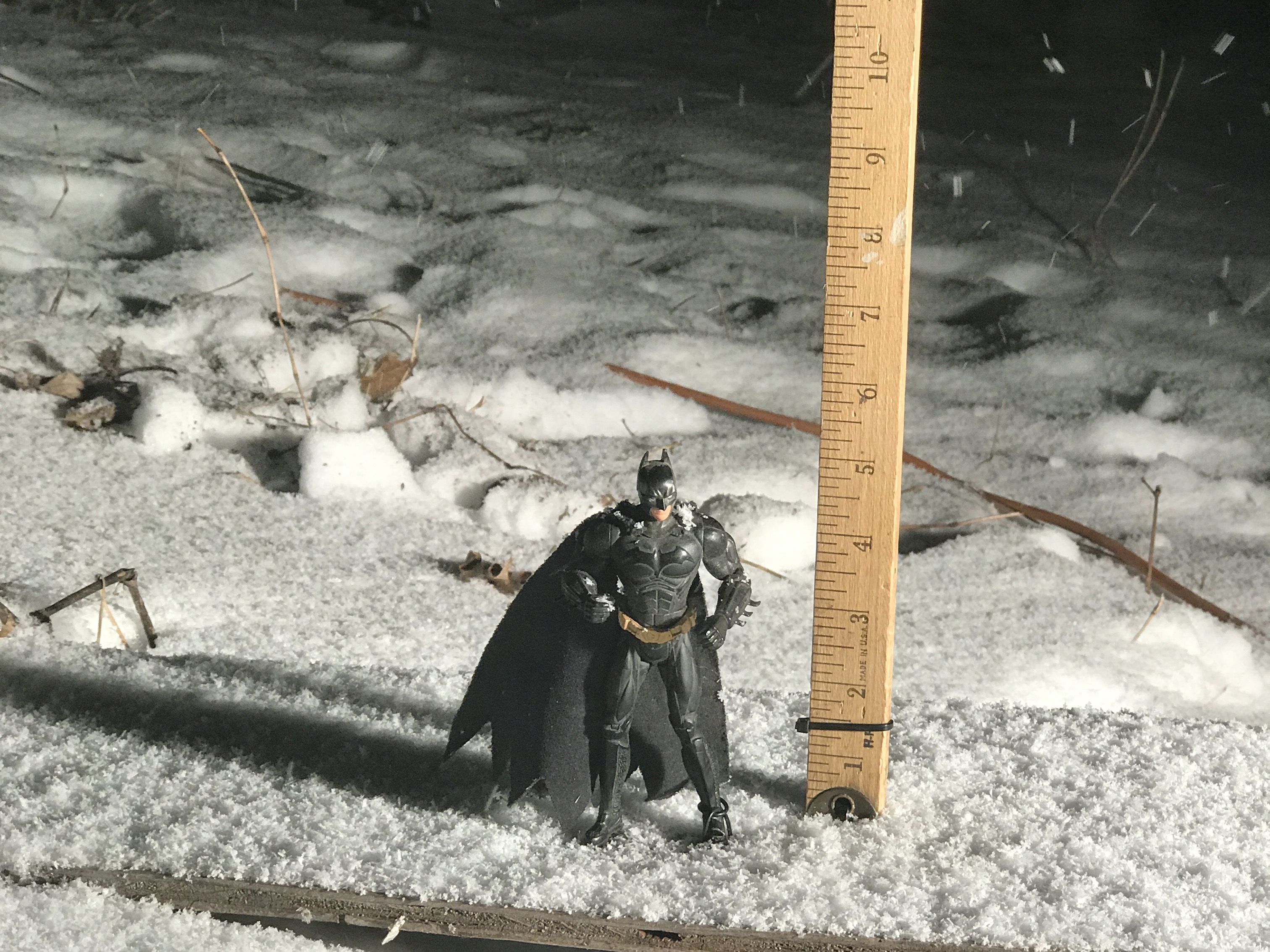 LIGHT LUNCH: Even Batman can’t protect Pennsylvania from snowfall