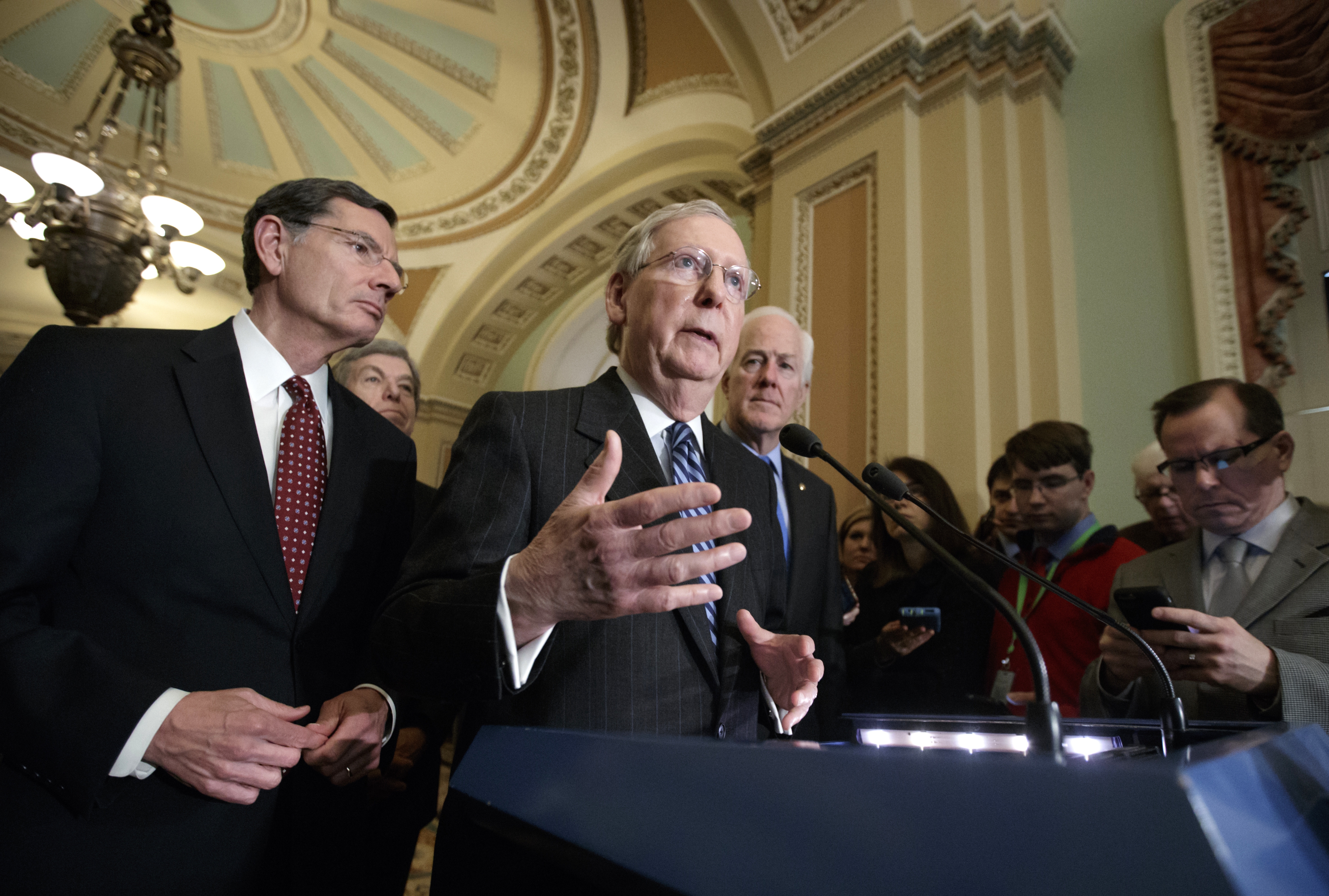 Defiant conservatives still fighting Trump’s health bill
