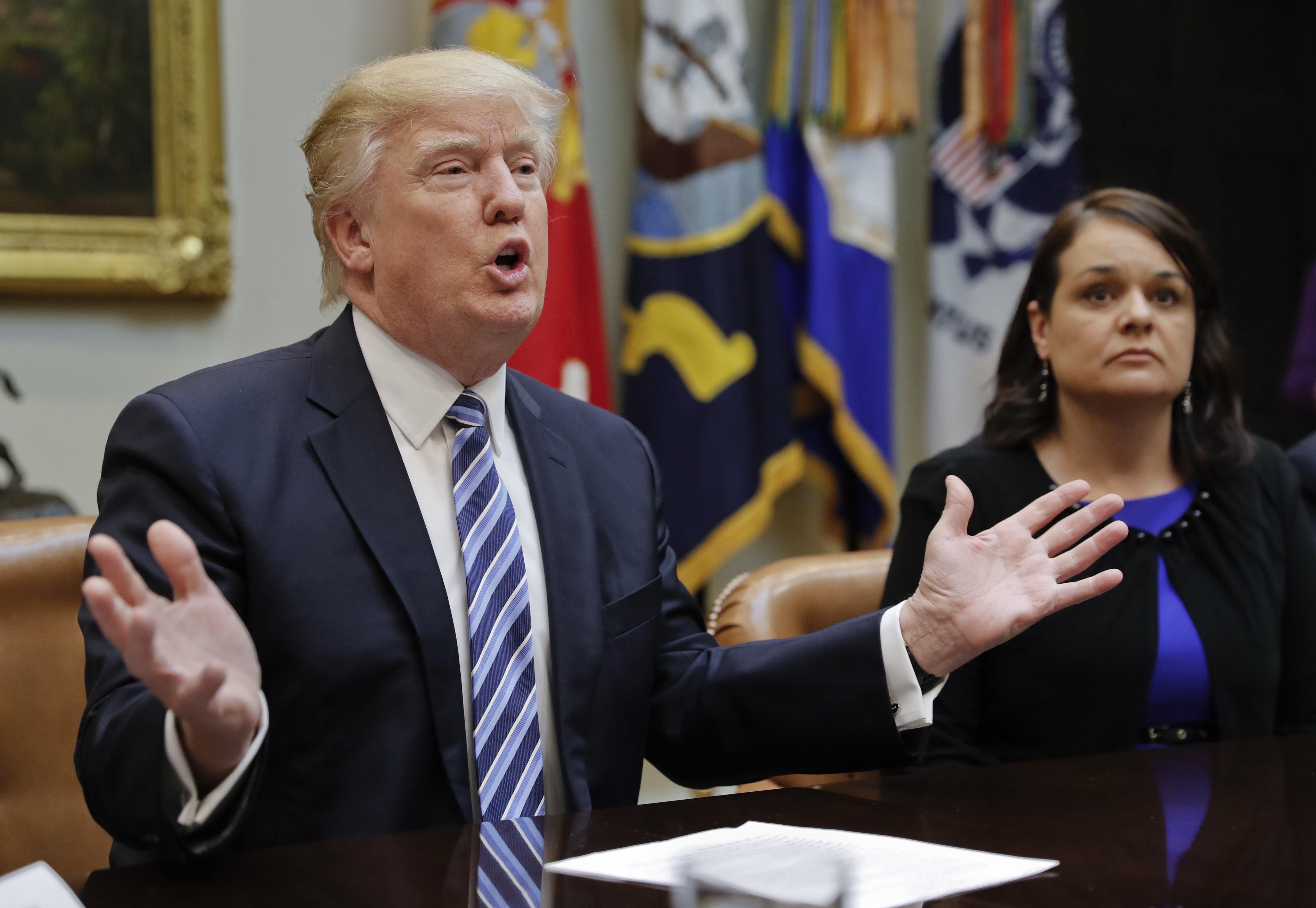 Senator asks ethics office to assess Trump’s foreign deals