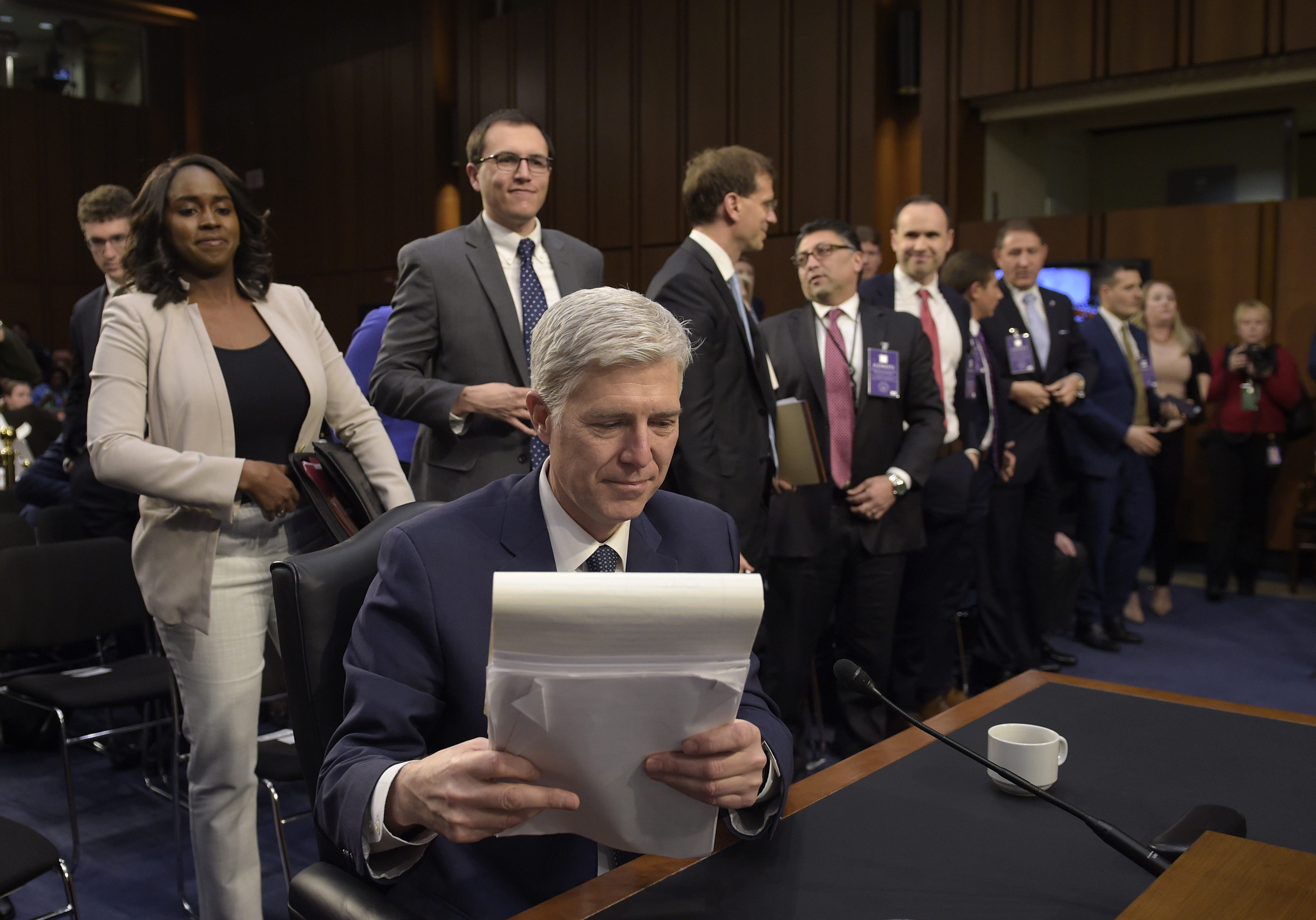 Top Senate Dem opposes Supreme Court pick, vows filibuster