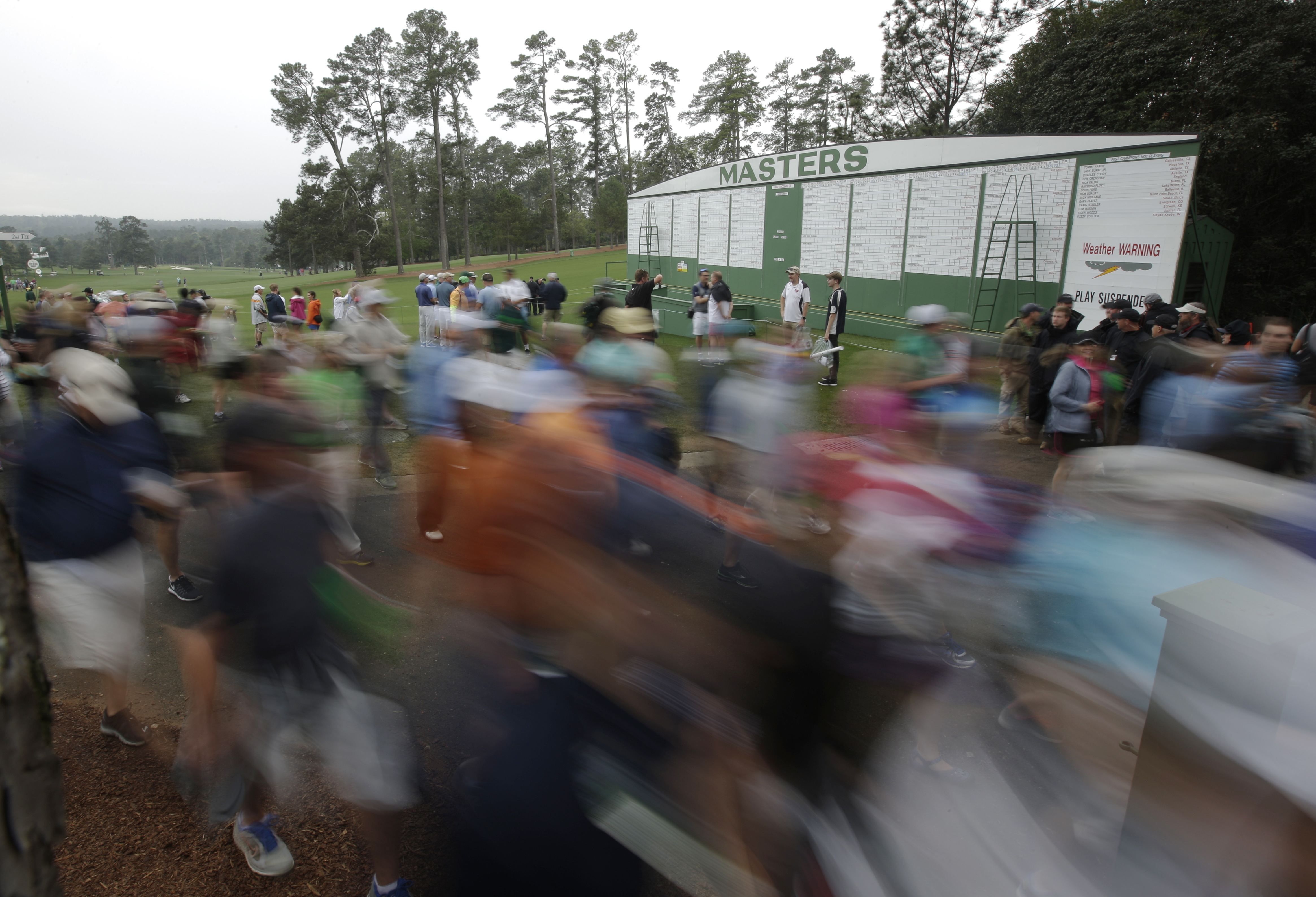 RISE: Windy in Augusta; nuclear option in play; Trump, Xi meet