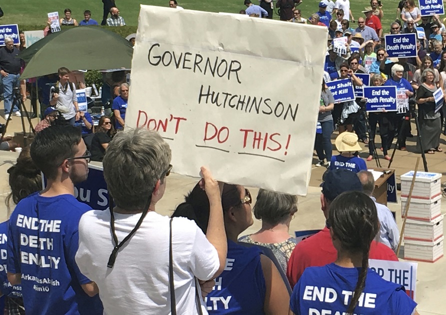 Arkansas court halts 2 executions set for Monday night