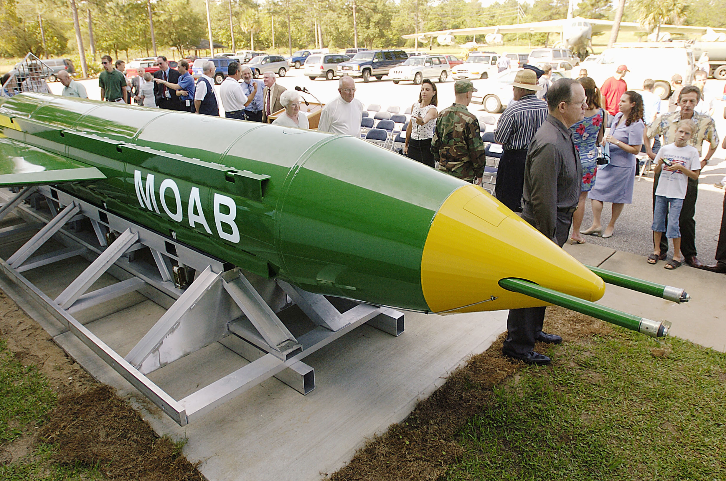 Officials: No need for Trump’s approval to use massive bomb