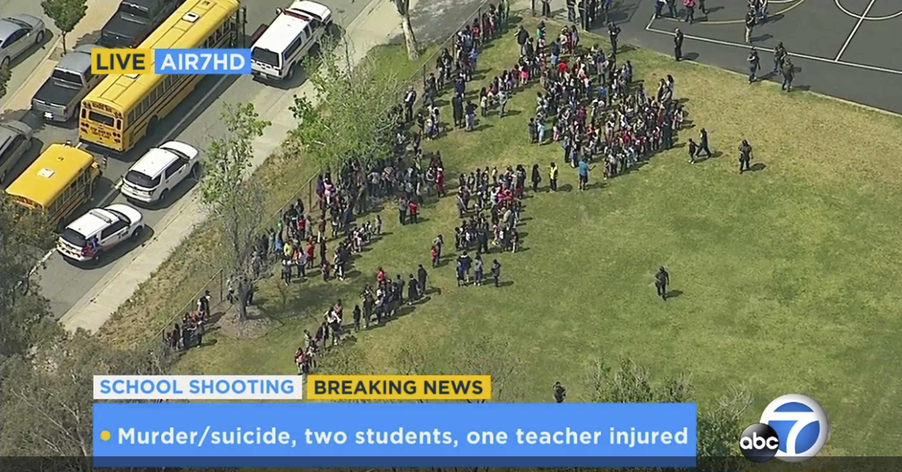 Likely murder-suicide at school kills 2 adults, 1 student