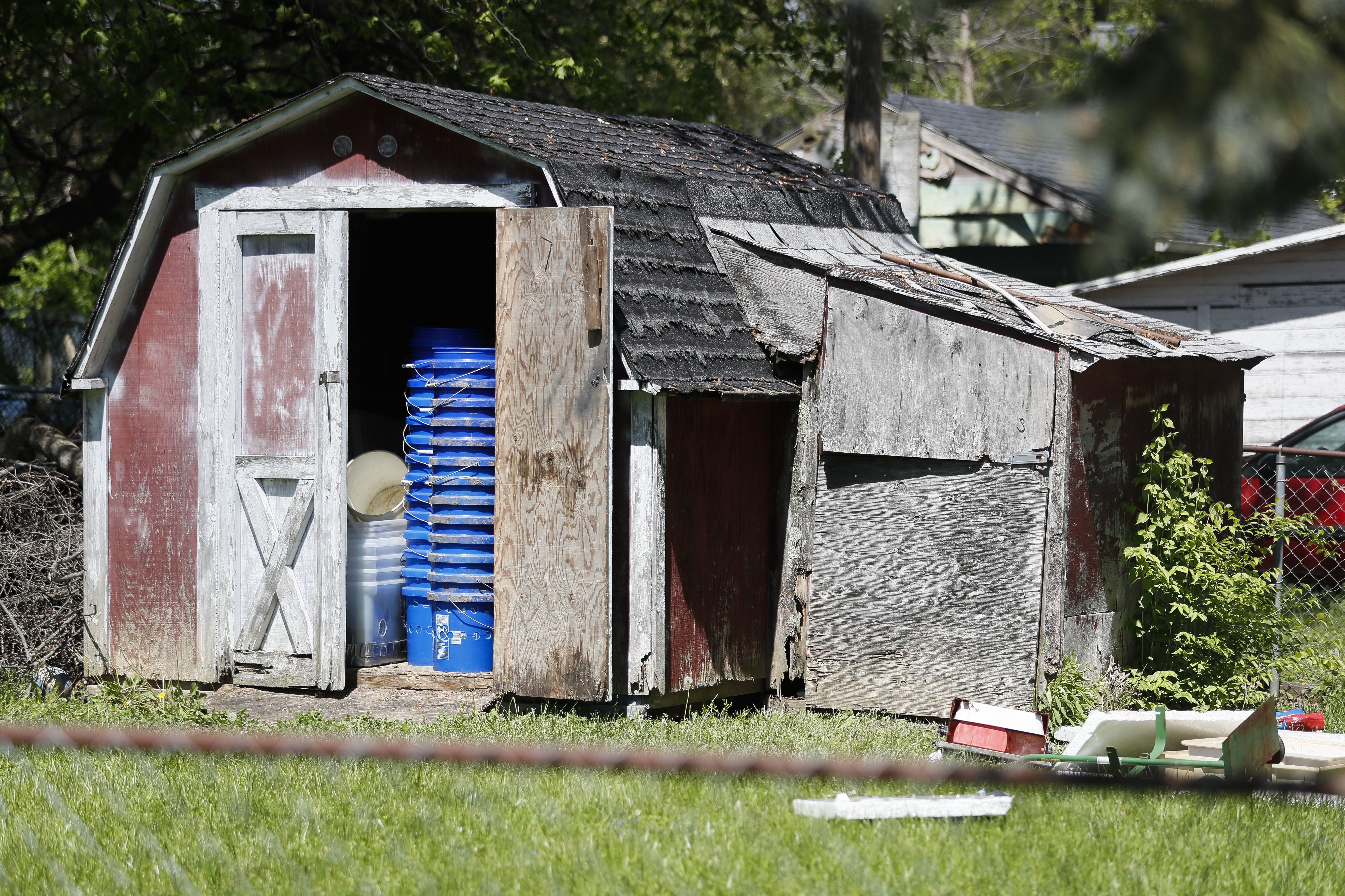 Police: Captive Ohio woman found crying in pit in neighbor’s shed