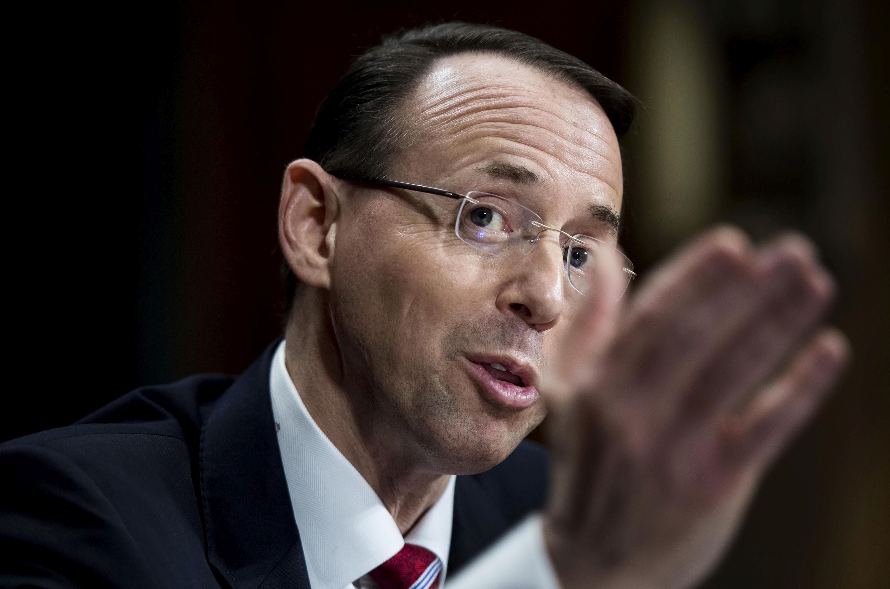 Rosenstein on Comey letter: ‘I wrote it. I believe it. I stand by it.’