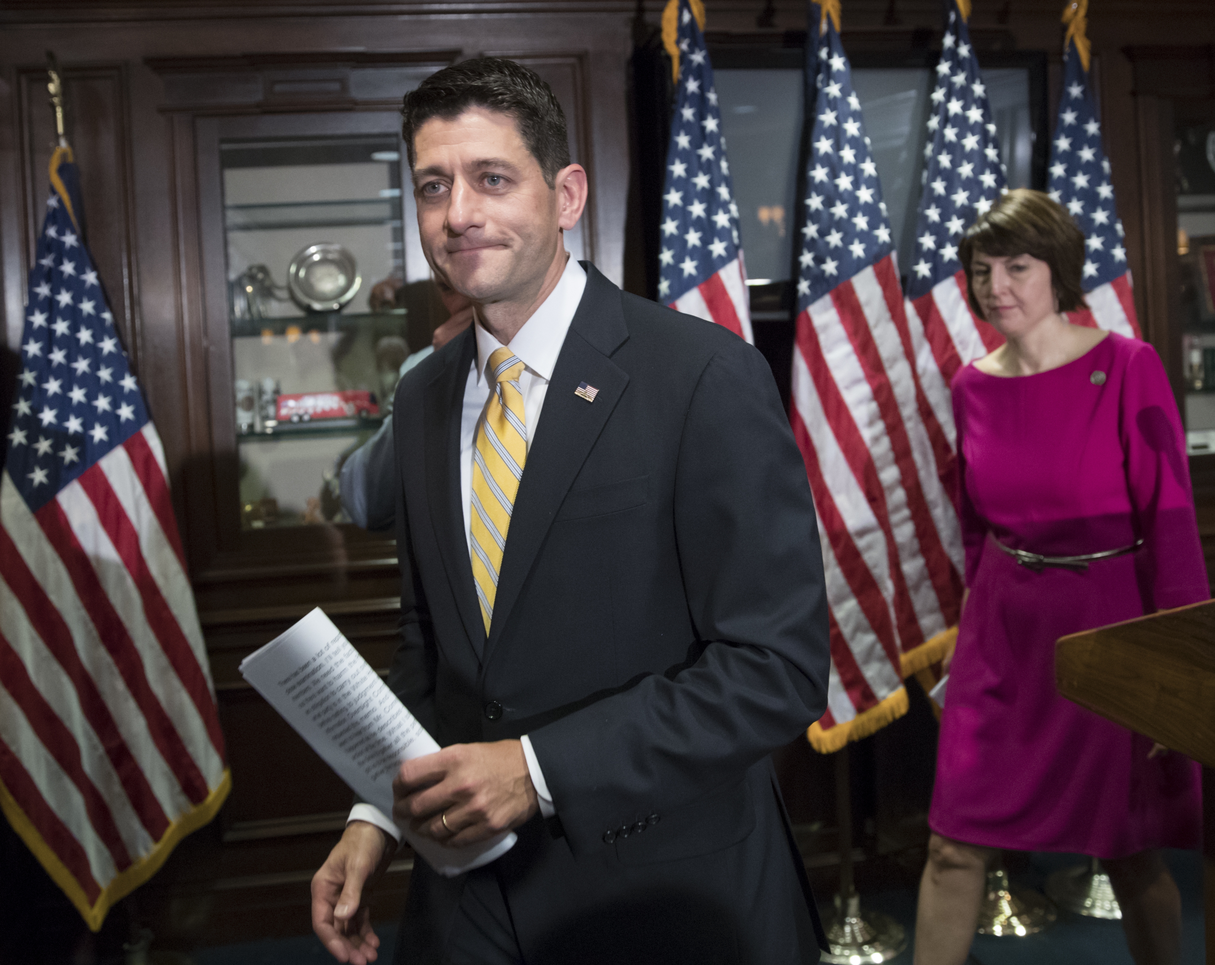 Ryan backs Trump, cautions against ‘rush to judgment’