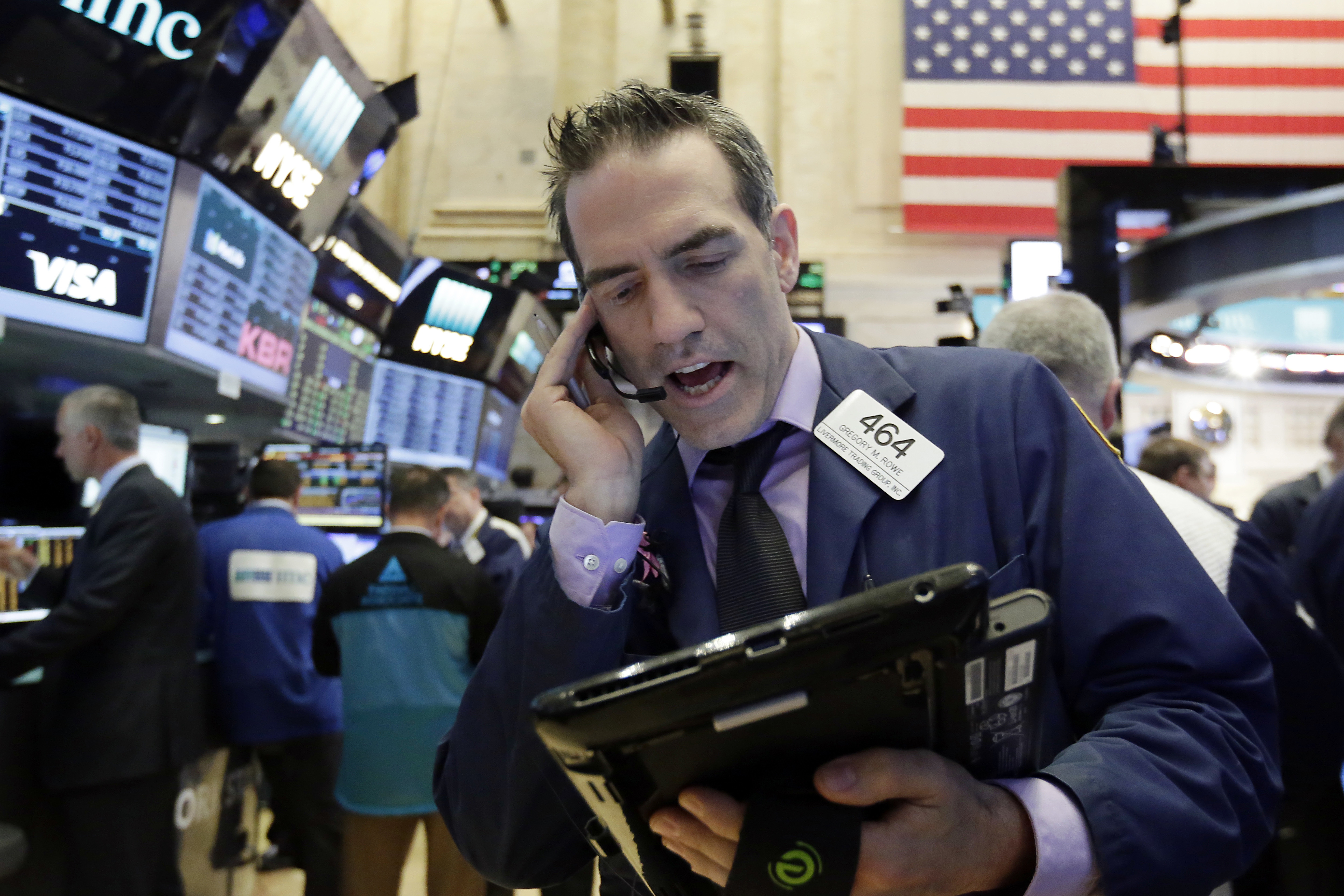 OPENING BELL: Banks lead US stock indexes lower in early trading; oil up