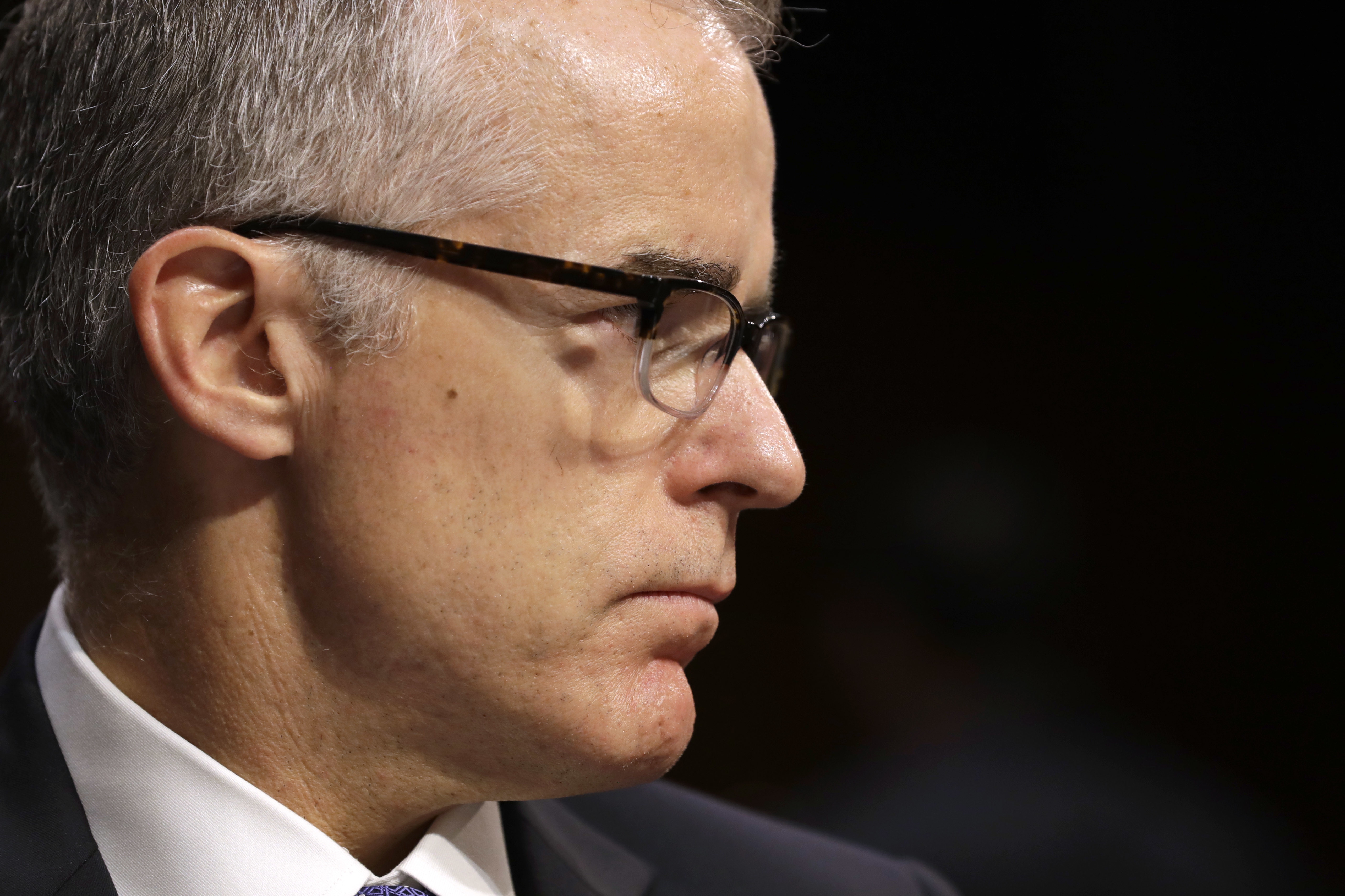 Acting FBI chief contradicts White House on Comey firing