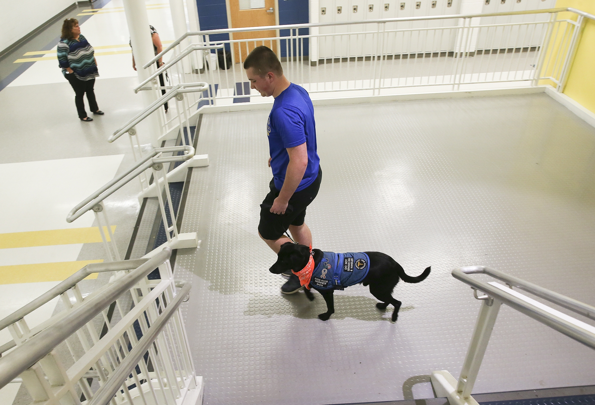 LIGHT LUNCH: Student’s service dog gets own headshot in yearbook