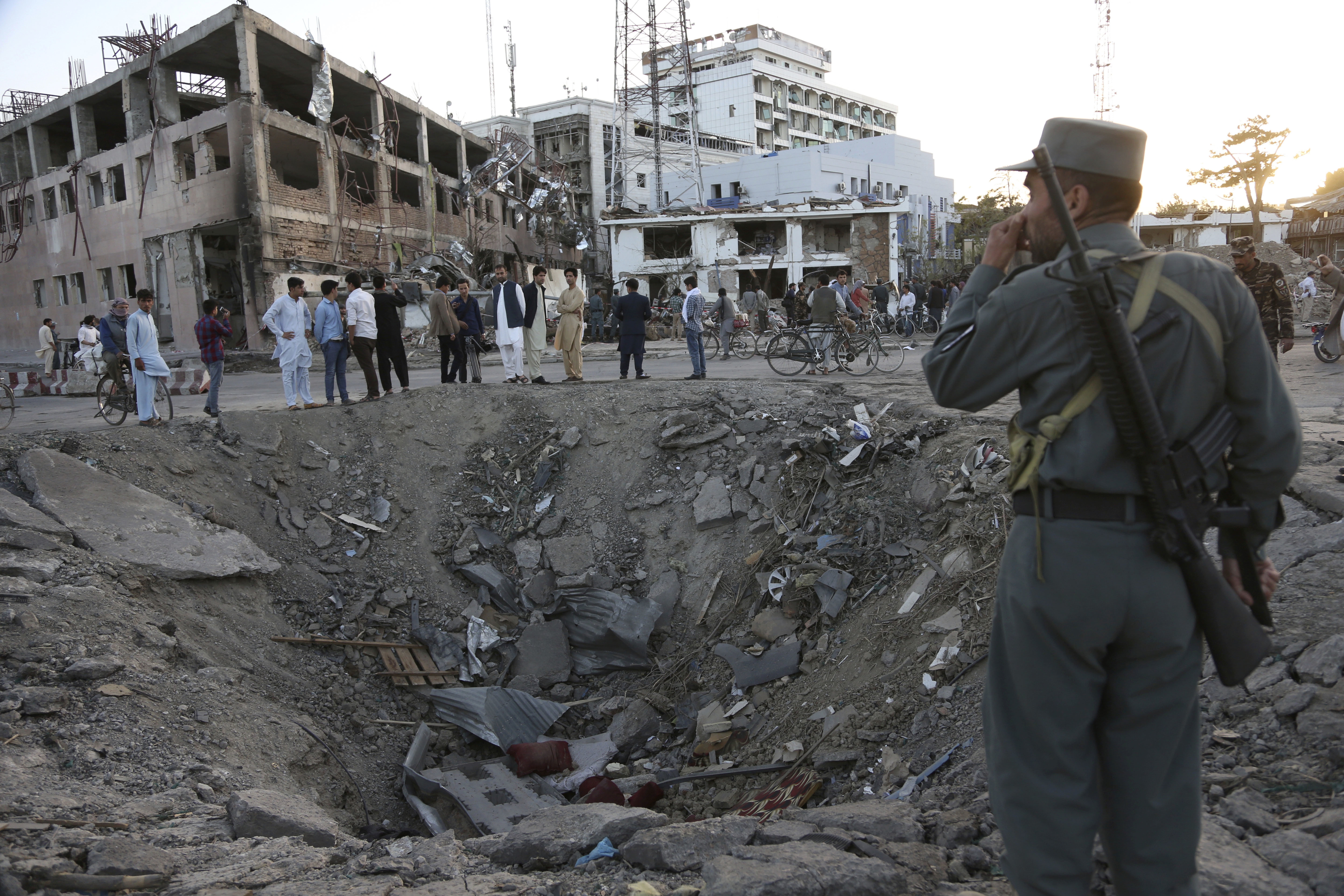 Bombing in diplomatic area of Kabul kills 80, wounds scores