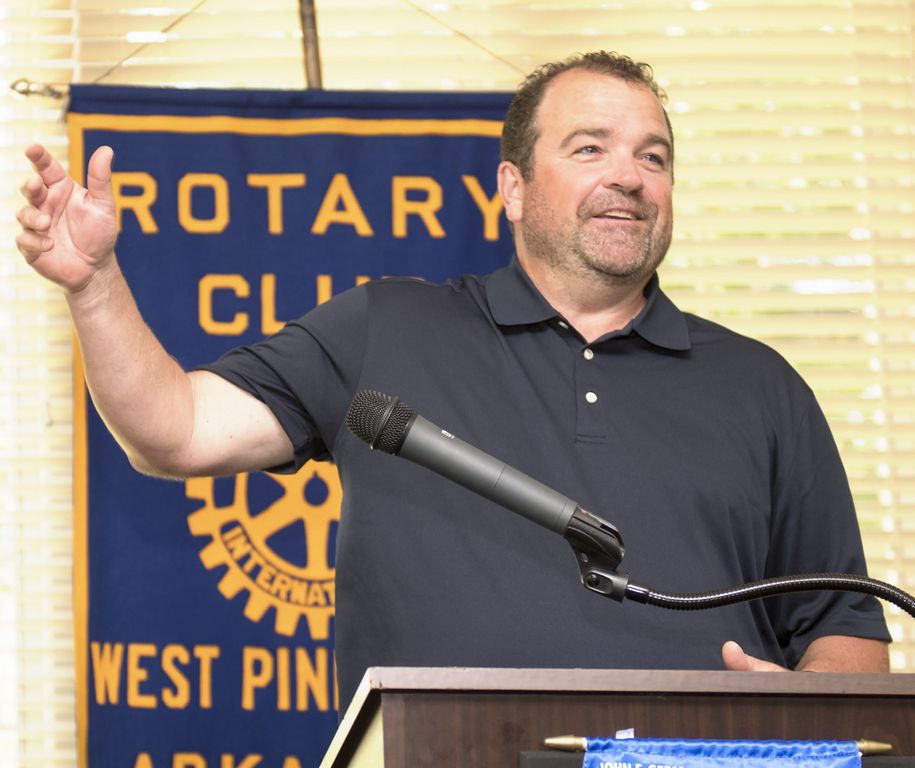 Zebras head coach speaks at PB Rotary Club